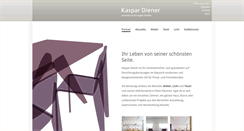 Desktop Screenshot of kaspardiener.ch